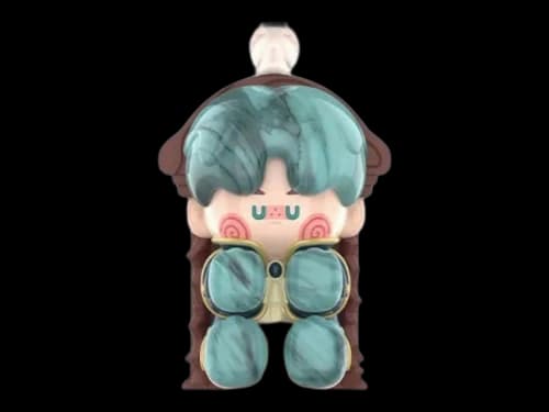 Pop Mart PINO JELLY Hard & Shiny Series December: Clock Figure
