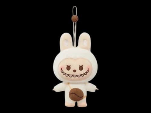 Pop Mart POP BEAN Coffee Factory Series LABUBU Coffee Bean Grinder Plush Pendant