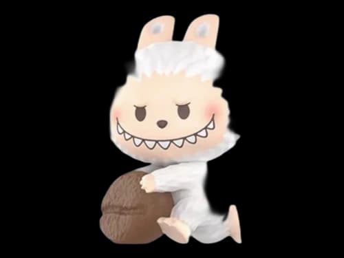 Pop Mart Pop Bean Coffee Factory Series Labubu Take the Bean Figure