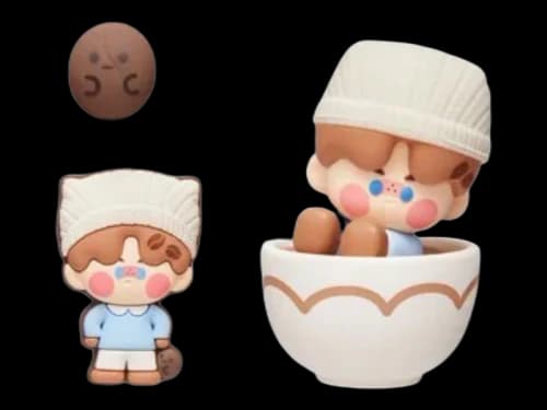 Pop Mart POP BEAN Coffee Factory Series PINO JELLY Decoration Charm