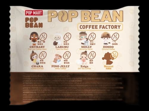 Pop Mart Pop Bean Coffee Factory Series Single Blind Box