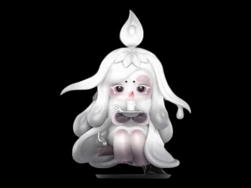 Pop Mart Chaka Candle Whisper Series Render Guidance Figure