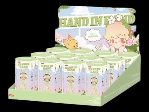 Pop Mart Hand in Hand Series 2 in 1 Cable Sealed Case (12 Blind Box)