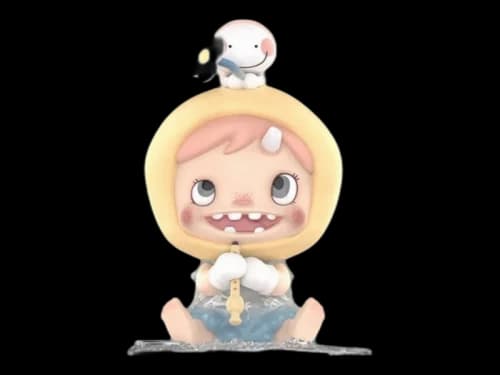 Pop Mart Hand in Hand Series Exciting Notes (Secret Edition) Figure