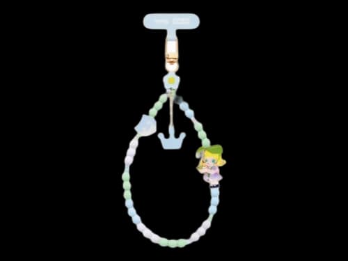 Pop Mart Hand in Hand Series Feeling in the Rain (Super Secret Edition) Phone Charm