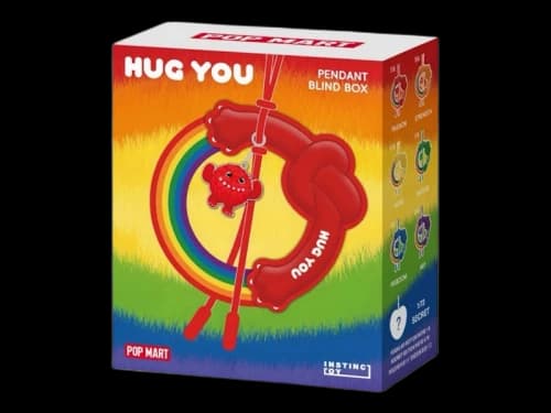 Pop Mart Instinctoy Hug You Series Pendant Single Blind Box