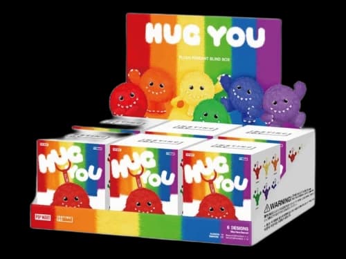 Pop Mart Instinctoy Hug You Series Plush Pendant Sealed Case (6 Blind Box)