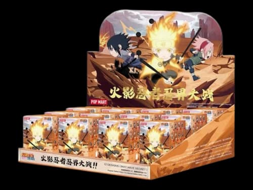 Pop Mart Naruto Ninkai Taisen Series Figure Sealed Case (12 Blind Box)