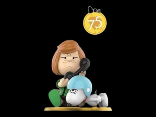 Pop Mart Peanuts 75th Anniversary Snoopy Comic Life Series Game Over Figure