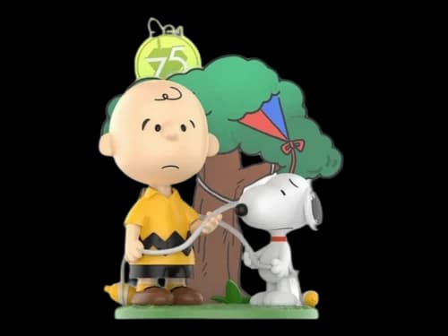 Pop Mart Peanuts 75th Anniversary Snoopy Comic Life Series Kite-Eating Tree (Secret Edition) Figure