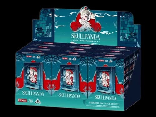 Pop Mart Skullpanda The Mirage Series Figures Art Collection Cards Sealed Case (12 Blind Box)