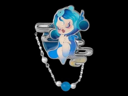 Pop Mart Skullpanda The Mirage Series The Hill Censer Pin