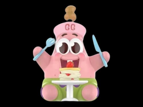 Pop Mart SpongeBob Best Friends Series Cake Time Figure