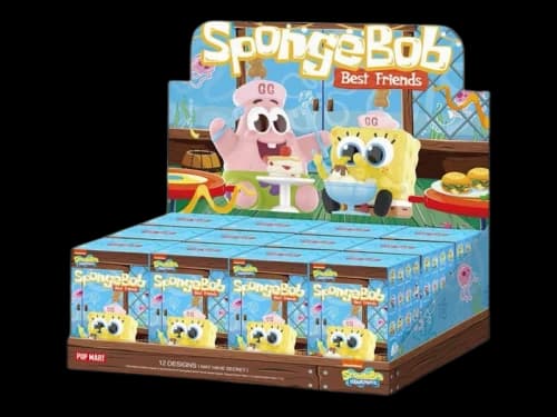 Pop Mart SpongeBob Best Friends Series Figure Sealed Case (12 Blind Box)