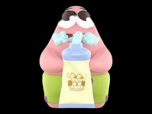 Pop Mart SpongeBob Best Friends Series Toothpaste Tasting Figure