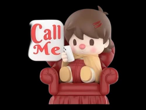 Pop Mart Sweet Bean The Language of Love Series Call Me Figure