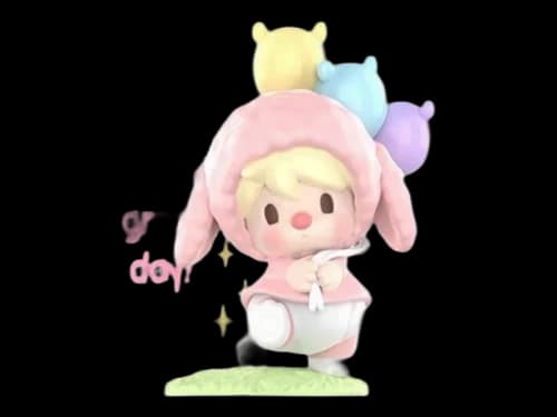 Pop Mart Sweet Bean The Language of Love Series Have a Great Day Figure