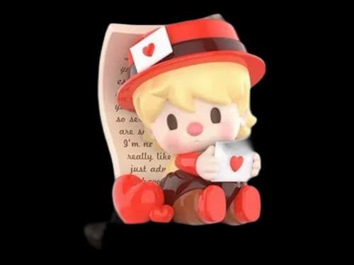Pop Mart Sweet Bean The Language of Love Series Romantic Letter Figure