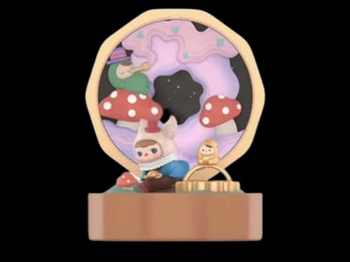 Pop Mart Romantic Ring Box Series 4 PUCKY A Date in Wonderland Scene Sets
