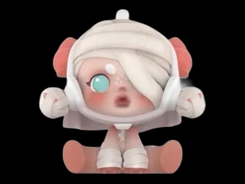 Pop Mart SKULLPANDA Ancient Castle Series Baby Zombie Figure