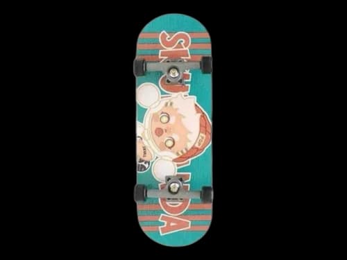 Pop Mart SKULLPANDA Hypepanda Series Skater Boy Fingerboard