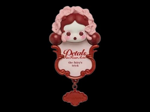 Pop Mart SKULLPANDA Petals in Four Acts Series The Fairy's Trick Fridge Magnet
