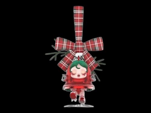 Pop Mart SKULLPANDA Tell Me What You Want Series Jingle All the Way (Red) Secret Edition Figure