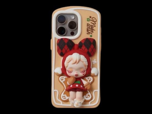Pop Mart SKULLPANDA Tell Me What You Want Series Phone Case iPhone 16 Pro
