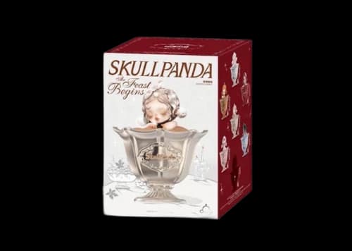 Pop Mart Skullpanda The Feast Begins Series Scented Candle Single Blind Box
