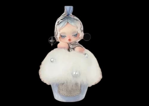 Pop Mart Skullpanda The Feast Begins Series The Silver Fork Fragrance Pendant