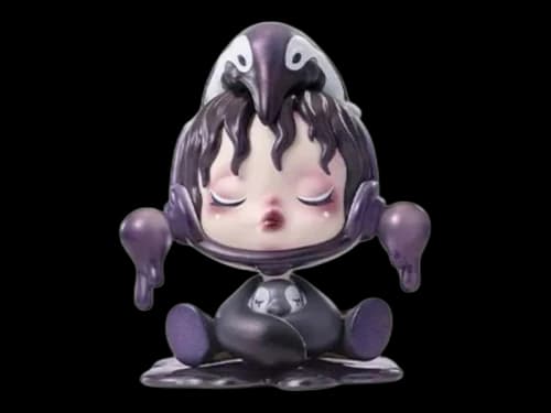 Pop Mart SKULLPANDA The Mare of Animals Series The Penguin Figure