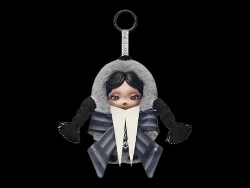 Pop Mart SKULLPANDA x Wednesday (Nevermore Academy Uniform Version) Plush