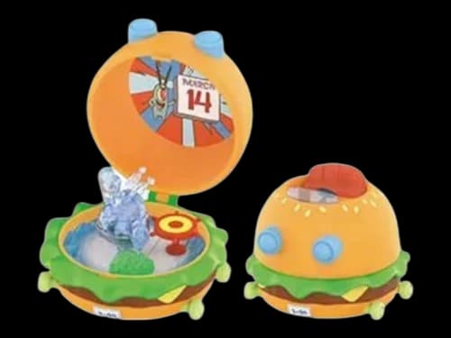 Pop Mart SpongeBob: Krabby Patty Bestsellers Series Patty Wagon Mr. Krabs Figure