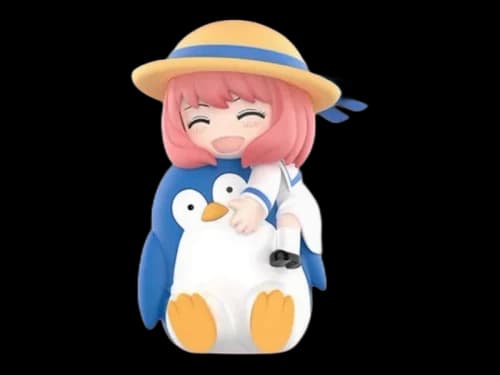 Pop Mart SPY x FAMILY Daily Life Series Anya Forger Gift Penguin Figure