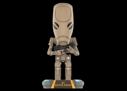 Pop Mart Star Wars Bobblehead Series B1 Battle Droid Figure