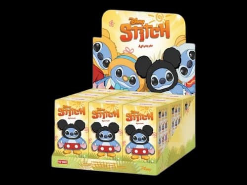 Pop Mart Stitch Adventure Series Vinyl Plush Pendant Sealed Case (9 Blind Box)