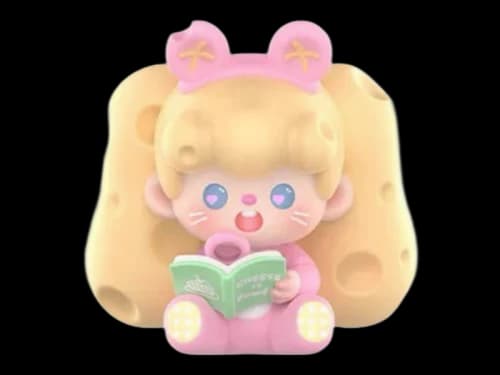 Pop Mart SUPERTUTU HAPPY-ING! Series Cheese is Power Figure