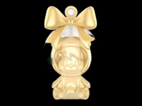 Pop Mart Sweet Bean Your Exclusive Holiday Series Bear Bell Figure