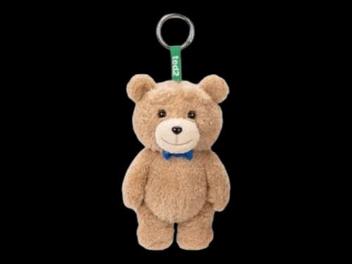 Pop Mart Ted2 Teddy Bear Action Series Bowtie Bear Plush Pendant