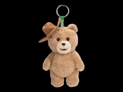 Pop Mart Ted2 Teddy Bear Action Series Cowboy Bear Plush Pendant