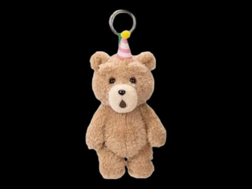 Pop Mart Ted2 Teddy Bear Action Series Party Bear Plush Pendant