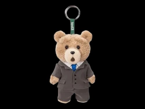 Pop Mart Ted2 Teddy Bear Action Series Suit Bear (Secret Edition) Plush Pendant