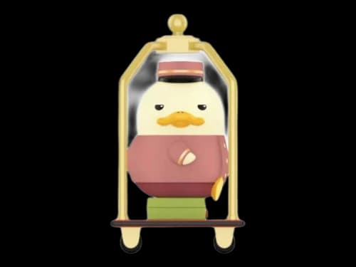 Pop Mart The Grand DUCKOO Hotel Series Bellboy Figure