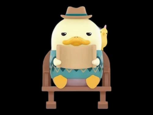 Pop Mart The Grand DUCKOO Hotel Series Traveler Figure