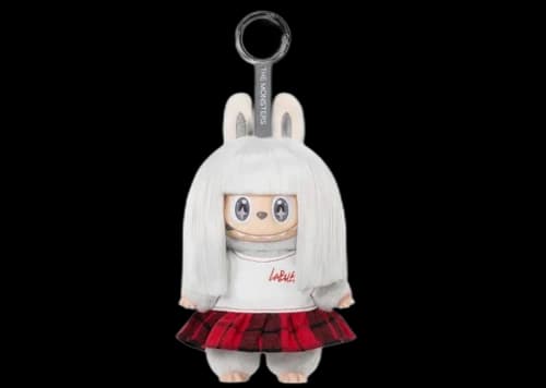 Pop Mart The Monsters Hair Salon Series Born Rebel Vinyl Plush Pendant