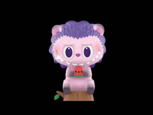Pop Mart The Monsters Labubu Animal Series Hedgehog Figure