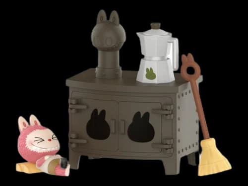 Pop Mart The Monsters Labubu Home of Elves Series Smell The Flowers Figure