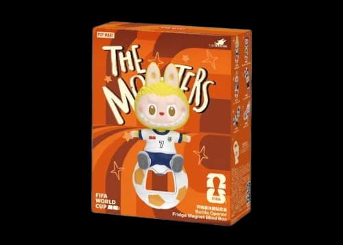 Pop Mart THE MONSTERS x FIFA SERIES Labubu Bottle Opener Fridge Magnet Single Blind Box