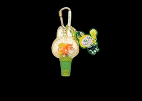 Pop Mart THE MONSTERS x FIFA SERIES Labubu Crowning Moment Secret Edition Mini Pendant Light