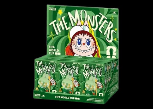 Pop Mart THE MONSTERS x FIFA SERIES Labubu Mini Pendant Light Sealed Case (6 Blind Box)